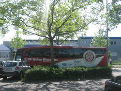Mannschaftsbus SVWW